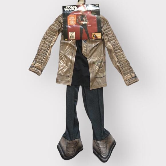 Star Wars NWT Boys Finn Costume NEW Complete Outfit Large L 8 9 10 - Picture 1 of 10